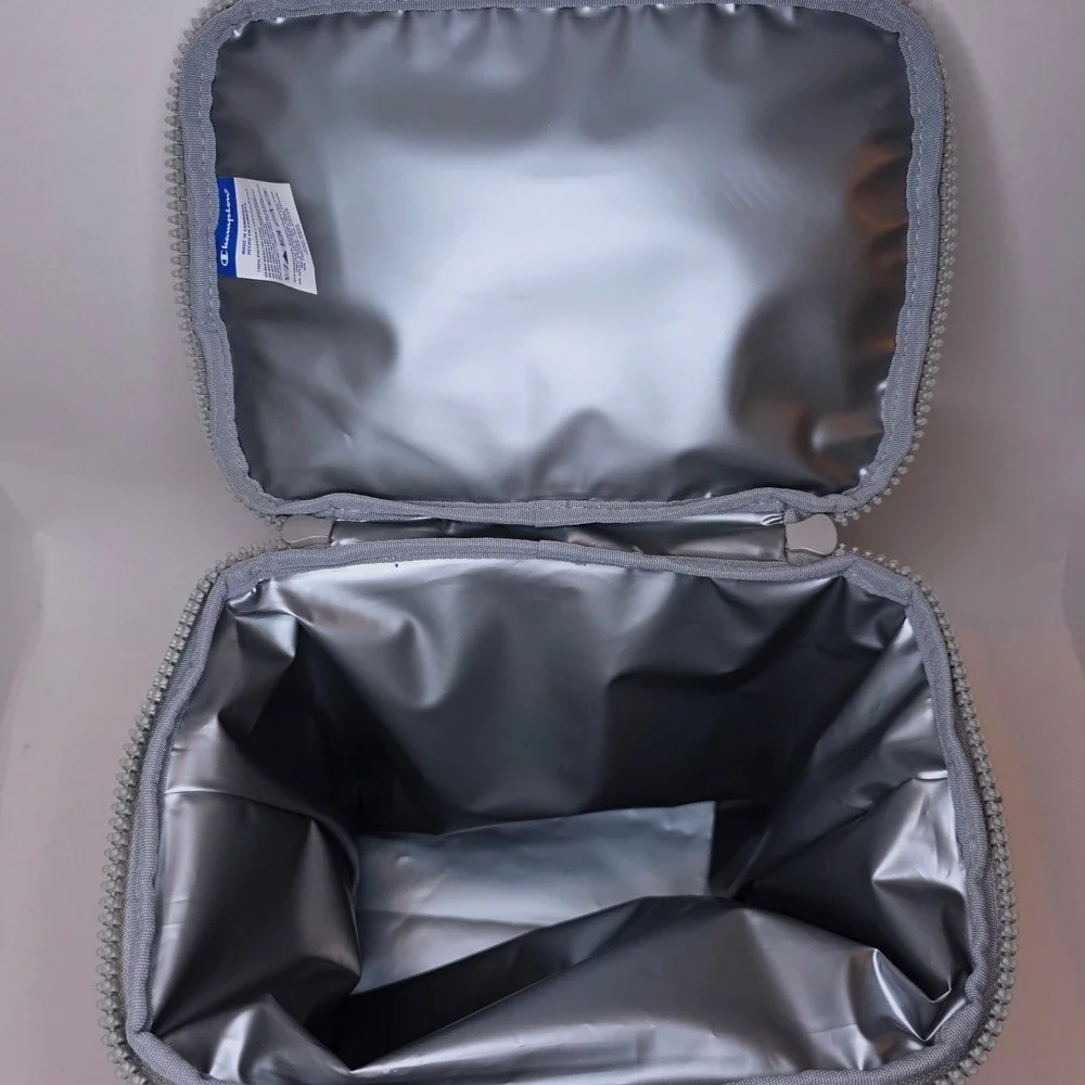 Champion Insulated‎ Lunch Bag Unisex Grey Blue CS2-3024 Cooler Bag
